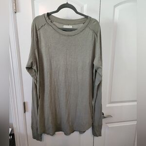 Free People:  We The Free Tunic Style Long Sleeve T-Shirt